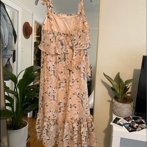 Billy J Dress - PENNIE DRESS - BLUSH FLORAL - Picture 4 of 4